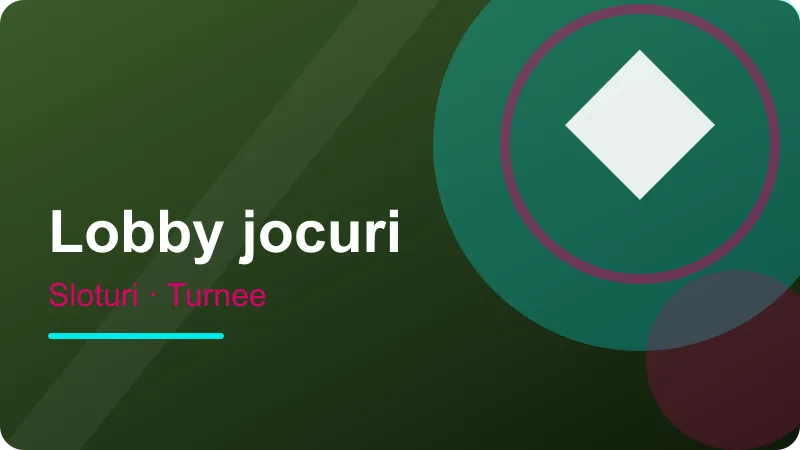 Sloturi și jackpoturi în lobby-ul Ultrabet Cazino – ilustrație pentru secțiunea Ultrabet